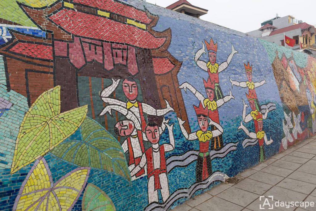 Hanoi Ceramic Mosaic Mural 2